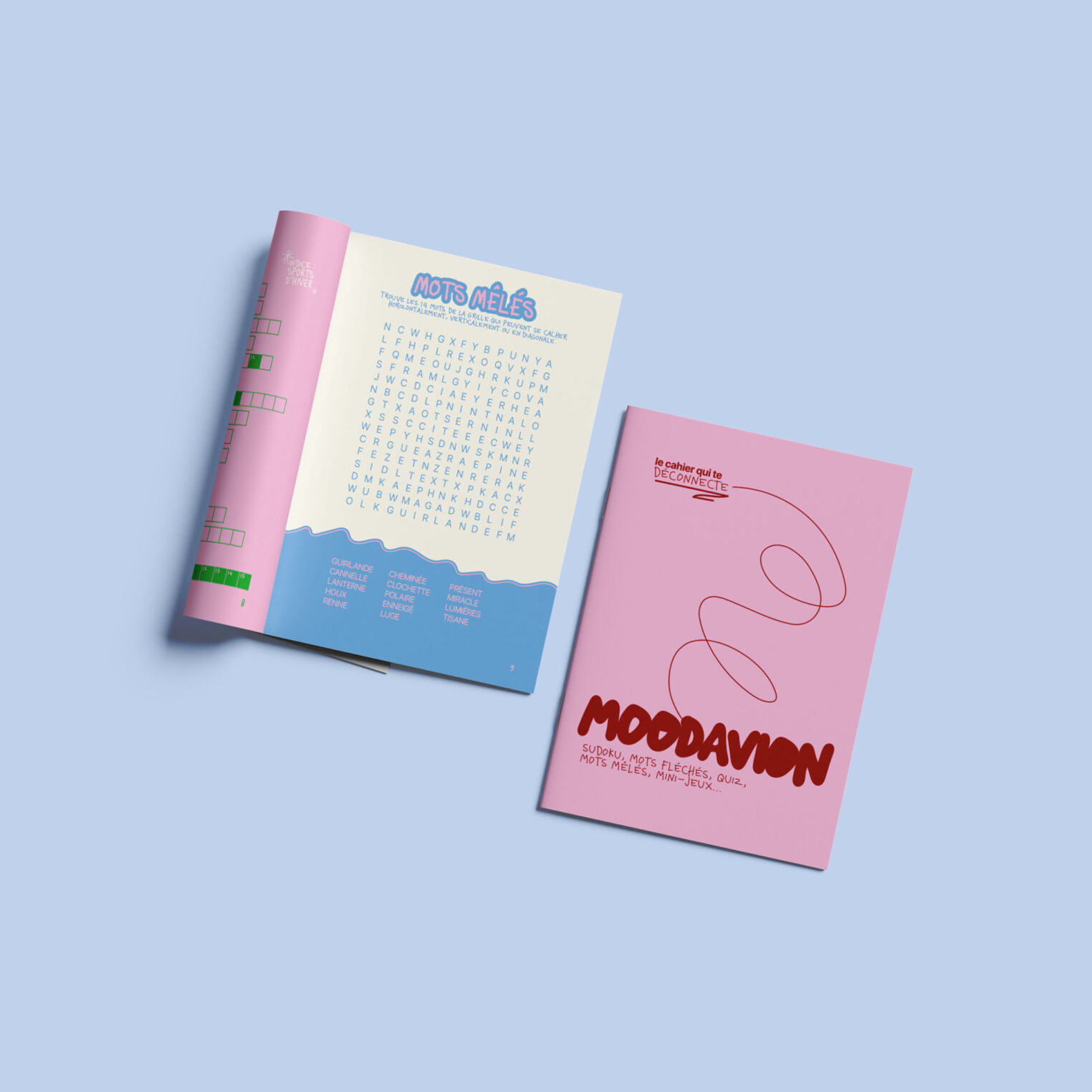 Le cahier Moodavion #1 <hide>—</hide> <maureen>édition Hiver</maureen>