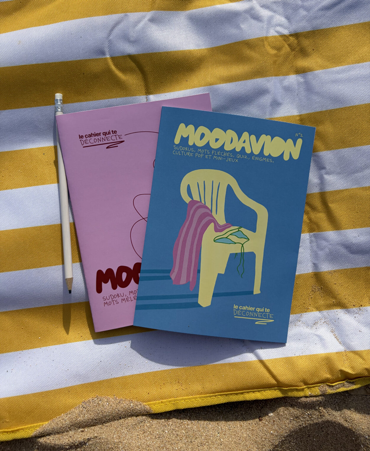 Pack Escale <hide>—</hide> <maureen>Les 2 cahiers Moodavion</maureen>